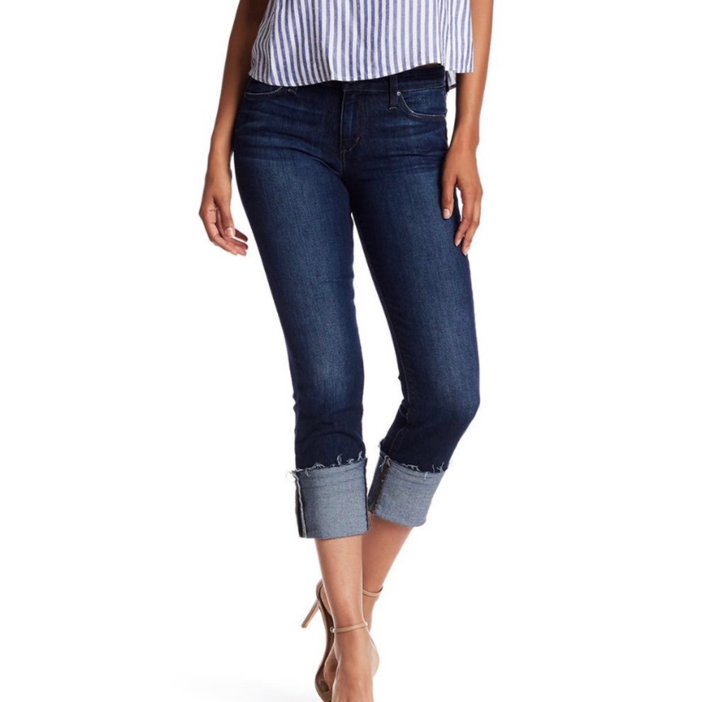 Joe’s - cuffed crop jeans